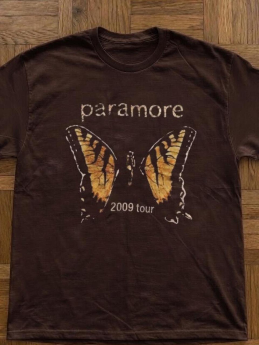 Kids' Brown 2009 Tour Butterfly T-Shirt